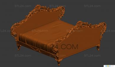 Спинки кроватей (SK_0016) 3D модель для ЧПУ станка